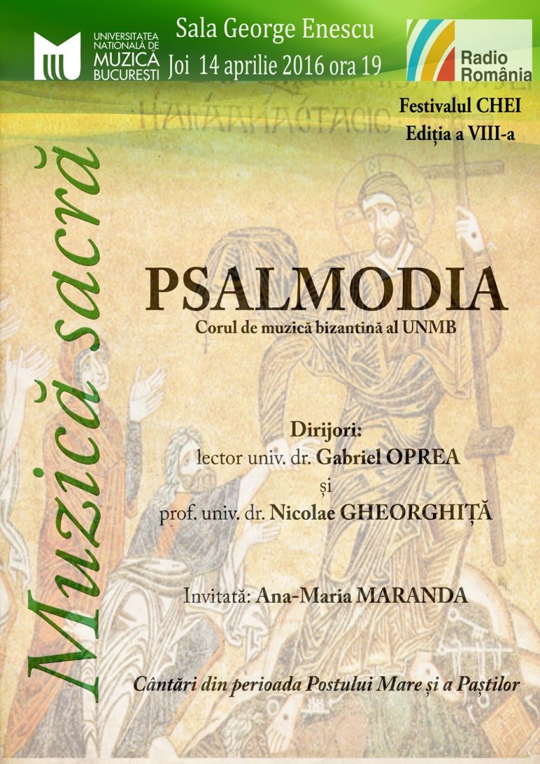 Festivalul CHEI: Concert de muzică sacră – PSALMODIA