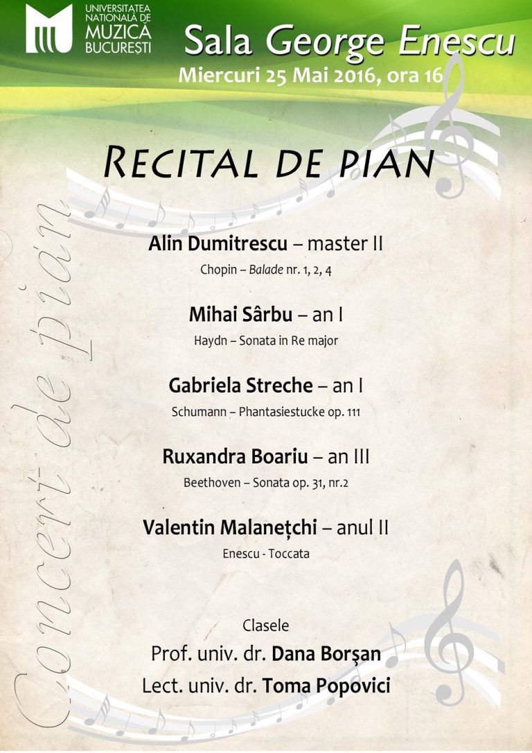 Recital de Pian