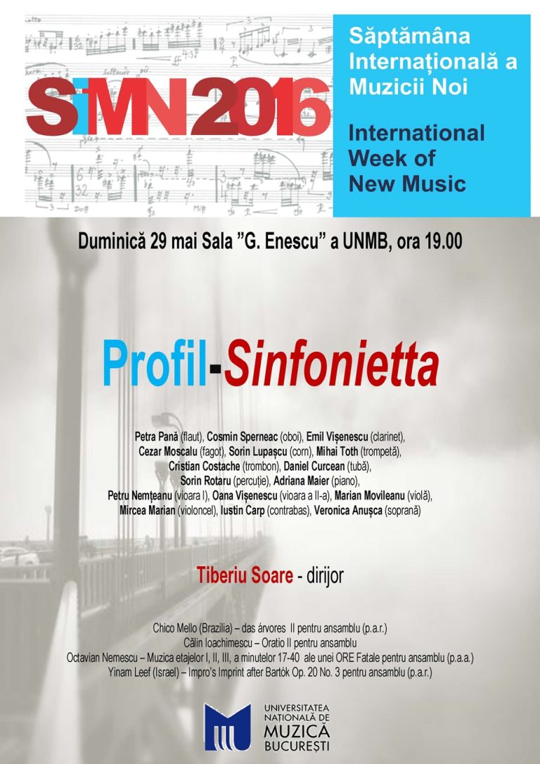 SIMN 2016: Profil – Sinfonietta