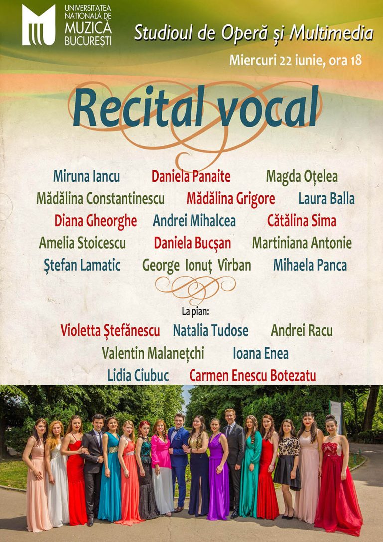 Recital vocal