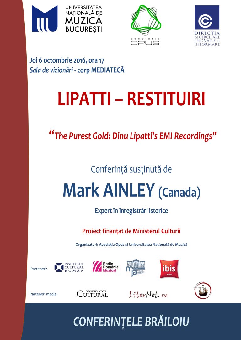 Lipatti – Restituiri