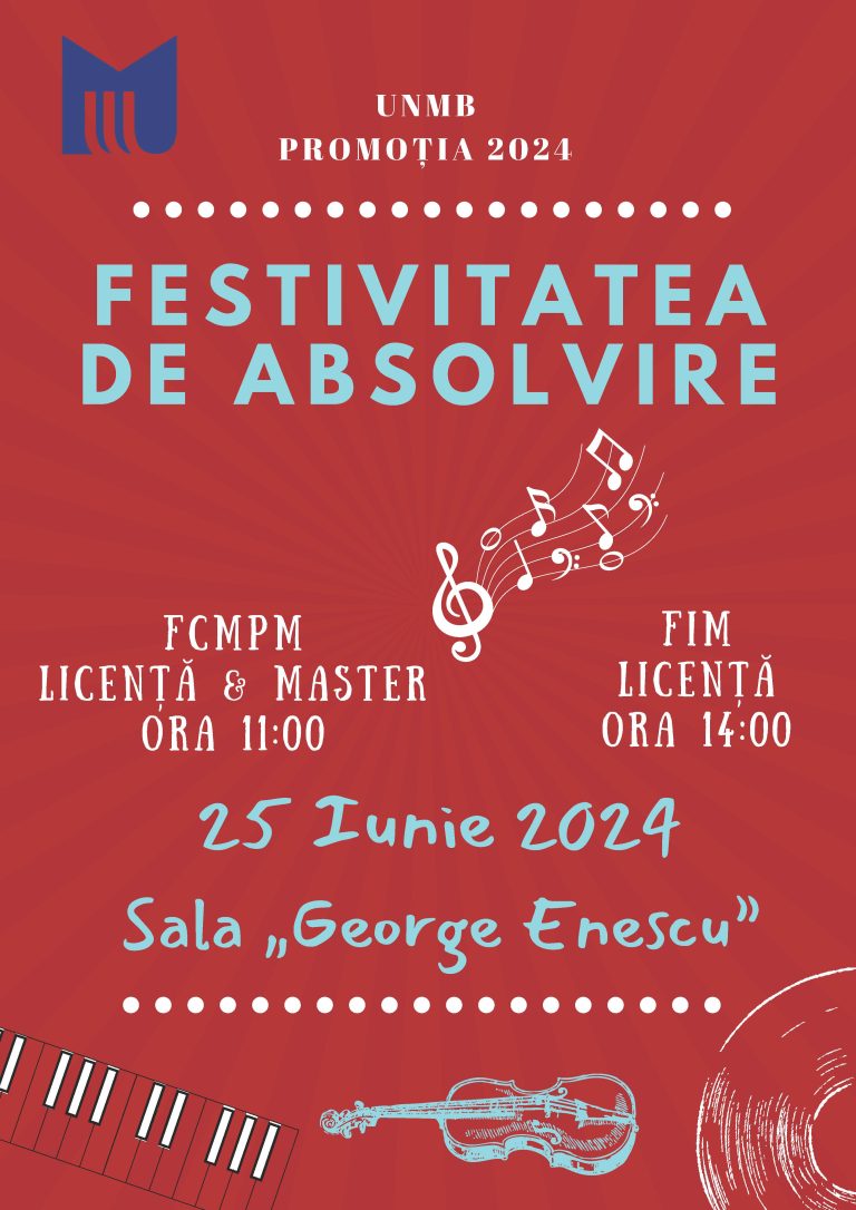  Festivitatea de AbsolvirePromotia 2024